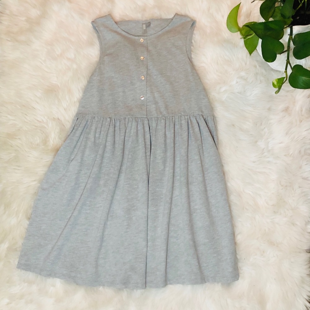 ASOS sleeveless pleated dress